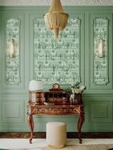 Load image into Gallery viewer, Portobello Parade &#39;Park Green&#39; Wallpaper