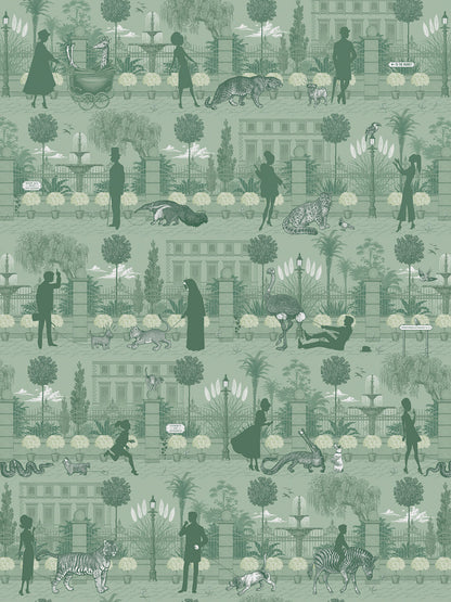 Portobello Parade Wallpaper Sample