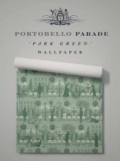 Portobello Parade Wallpaper Sample