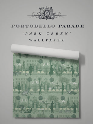 Portobello Parade Wallpaper Sample