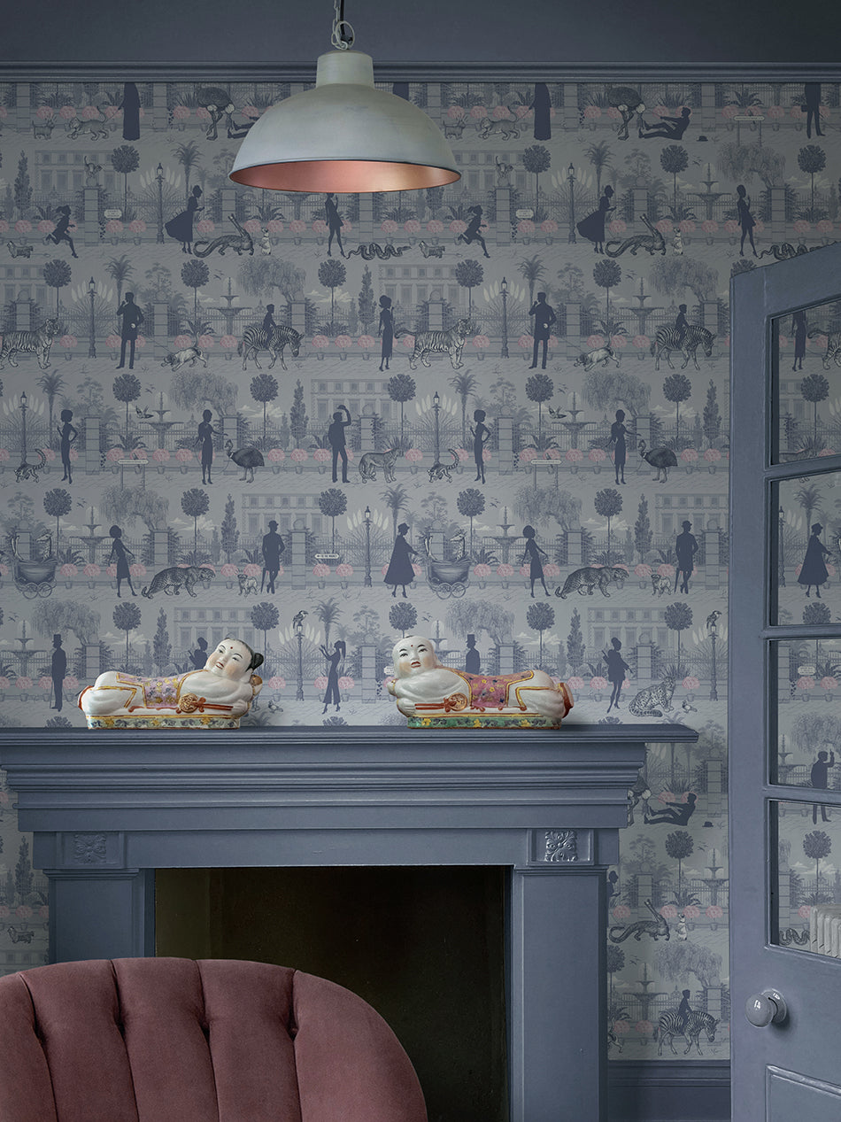 Portobello Parade Wallpaper Sample