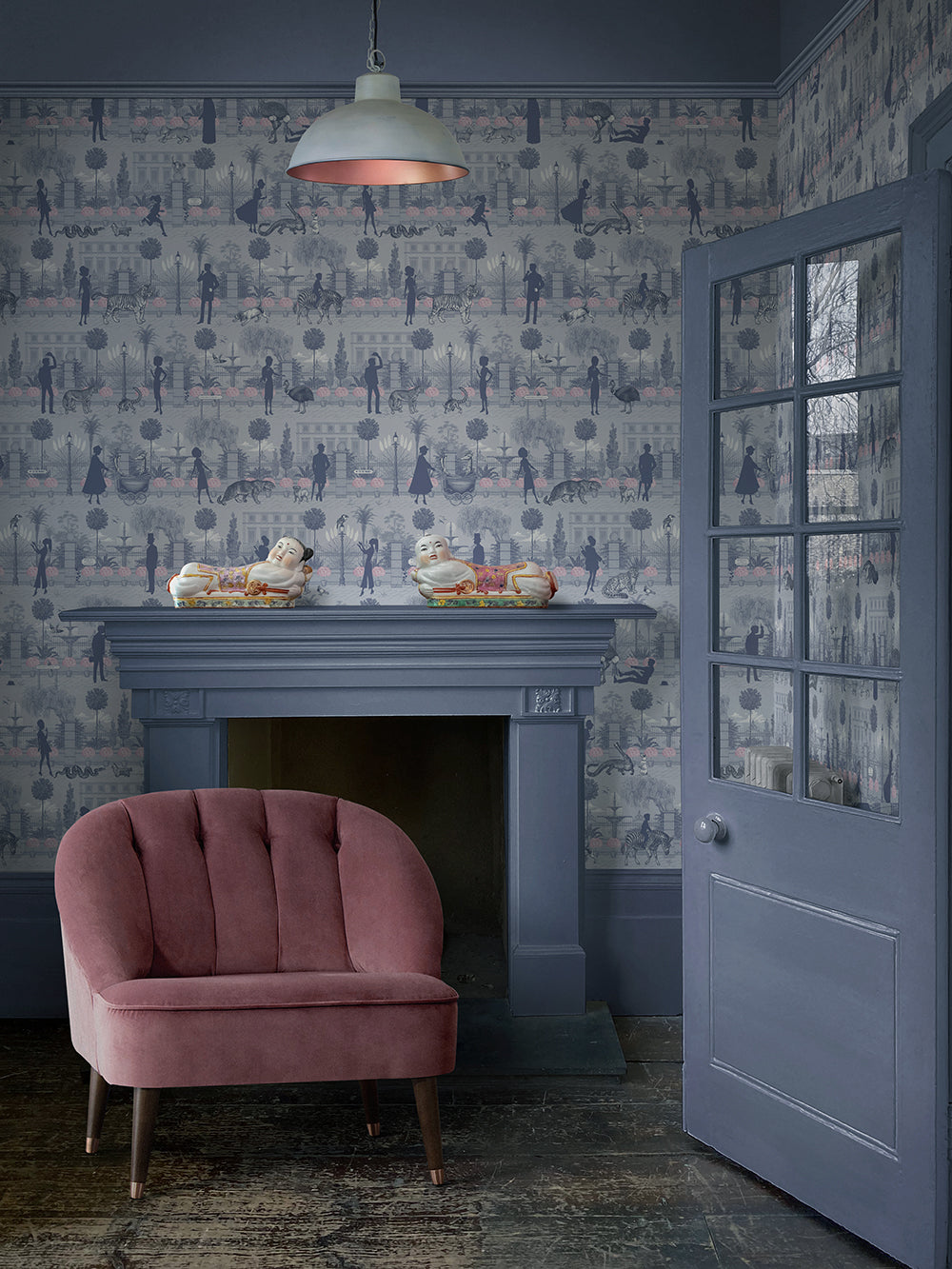 Portobello Parade Wallpaper Sample