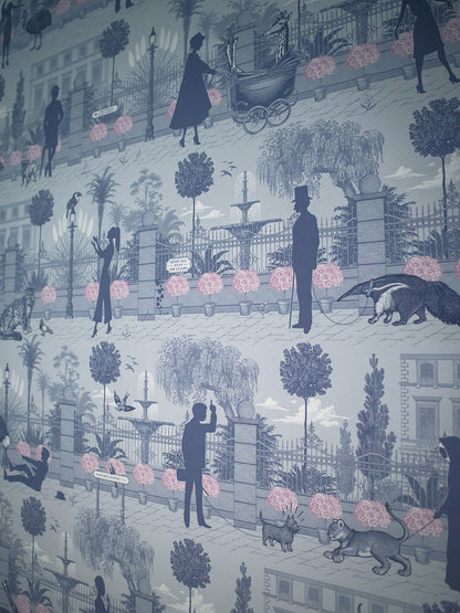 Portobello Parade Wallpaper Sample