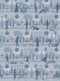 Portobello Parade Wallpaper Sample
