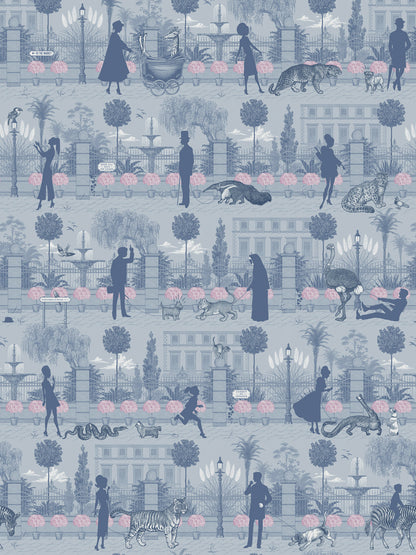 Portobello Parade Wallpaper Sample