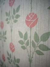 Load image into Gallery viewer, Rozalia &#39;Vintage Blanche&#39; Wallpaper Wallpaper Sample