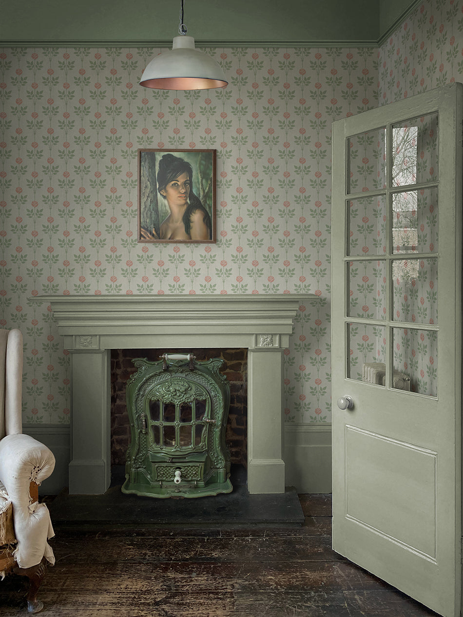 Rozalia 'Vintage Blanche' Wallpaper