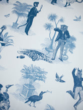 Load image into Gallery viewer, Safari Soirée &#39;Bleu&#39; Wallpaper