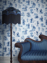 Load image into Gallery viewer, Safari Soirée &#39;Bleu&#39; Wallpaper