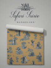 Load image into Gallery viewer, Safari Soirée &#39;Dandelion&#39; Wallpaper