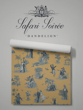 Safari Soiree Wallpaper Sample