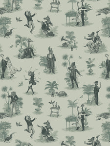 Safari Soirée 'Forest Mist' Wallpaper