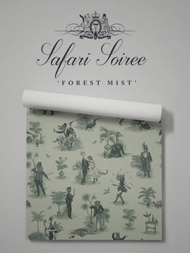 Safari Soiree Wallpaper Sample