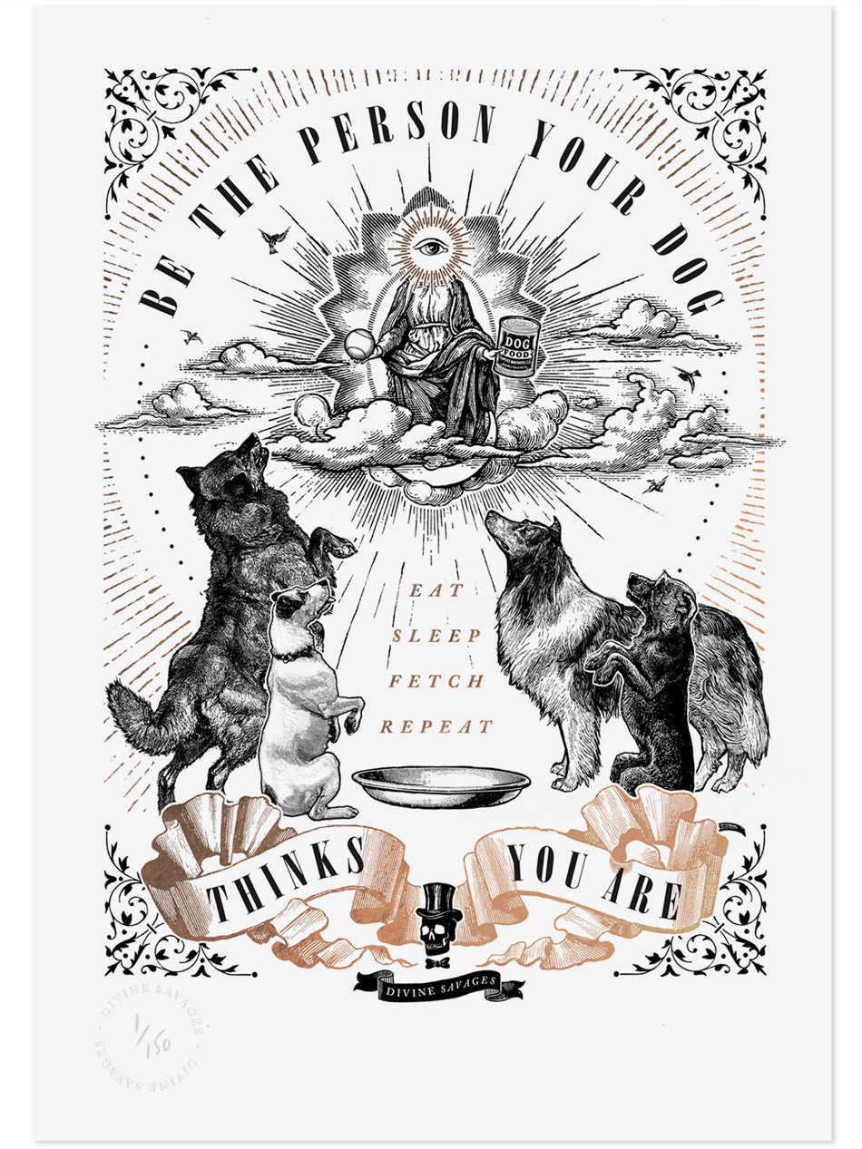 Unconditional Devotion Unconditional Devotion Limited Edition Print – Divine Savages