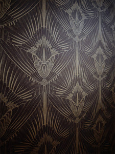 Gershwing 'Gold' Wallpaper Sample