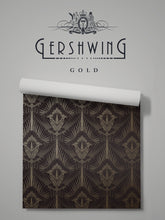 Load image into Gallery viewer, Gershwing &#39;Gold&#39; Wallpaper Sample