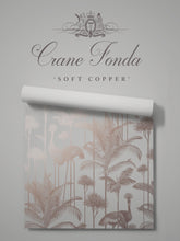 Load image into Gallery viewer, Crane Fonda &#39;Soft Copper&#39; Wallpaper