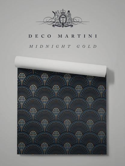 Deco Martini Wallpaper Sample