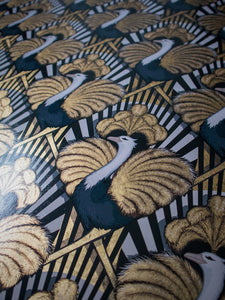 Zsa Zsa Gold Leaf Wallpaper Sample