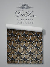 Load image into Gallery viewer, Zsa Zsa Gold Leaf Wallpaper Sample