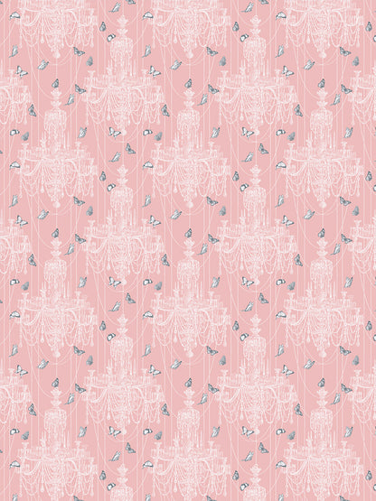 Sample Sale: Crystal Wings 'Powder Pink' Wallpaper